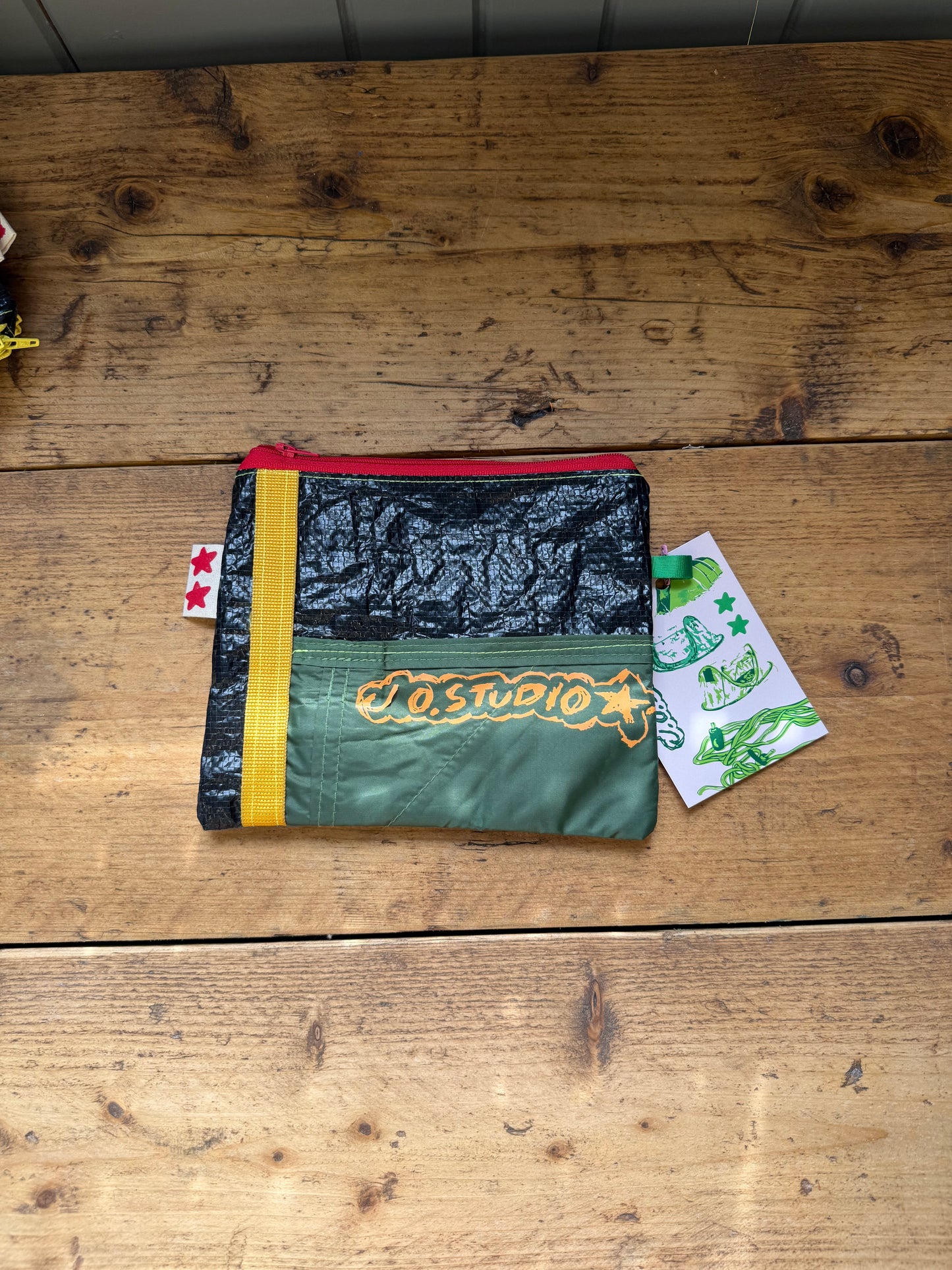 Repurposed Tarp Pouch