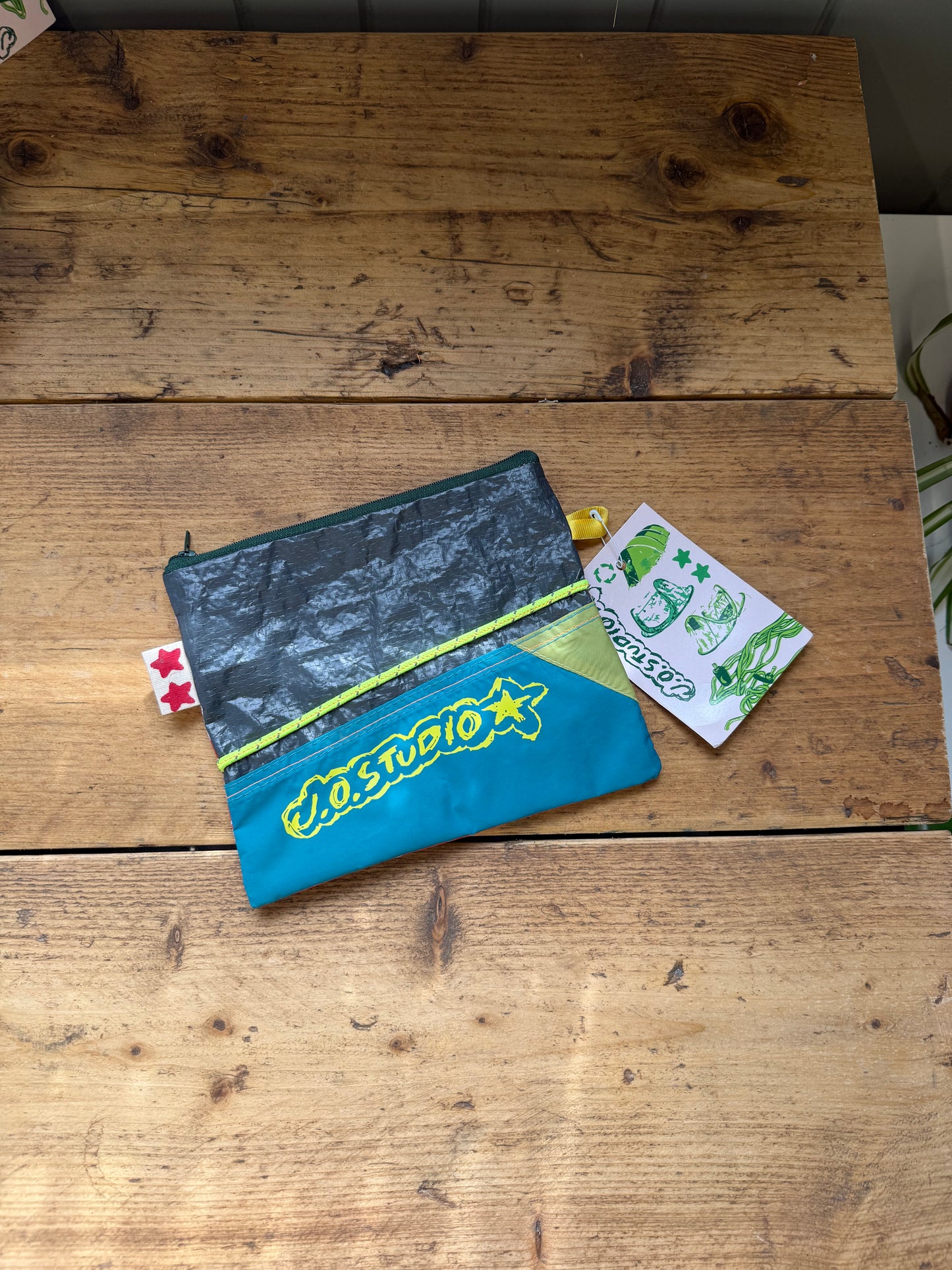 Repurposed Tarp Pouch