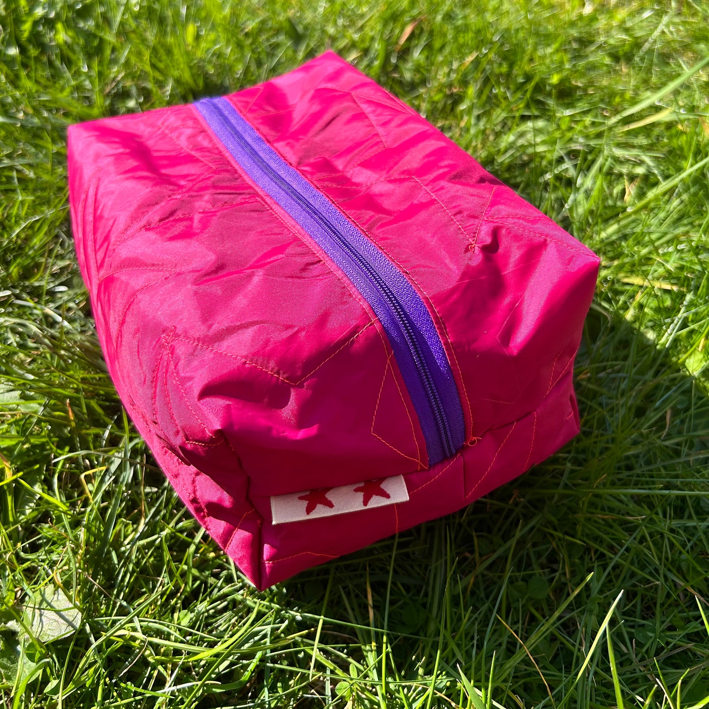 Recycled Tent Washbag