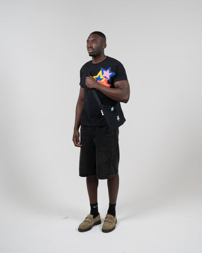 Recycled Patchwork Star Tee