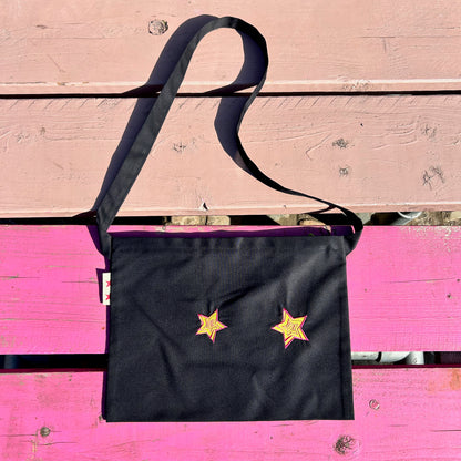 Black Musette Bag
