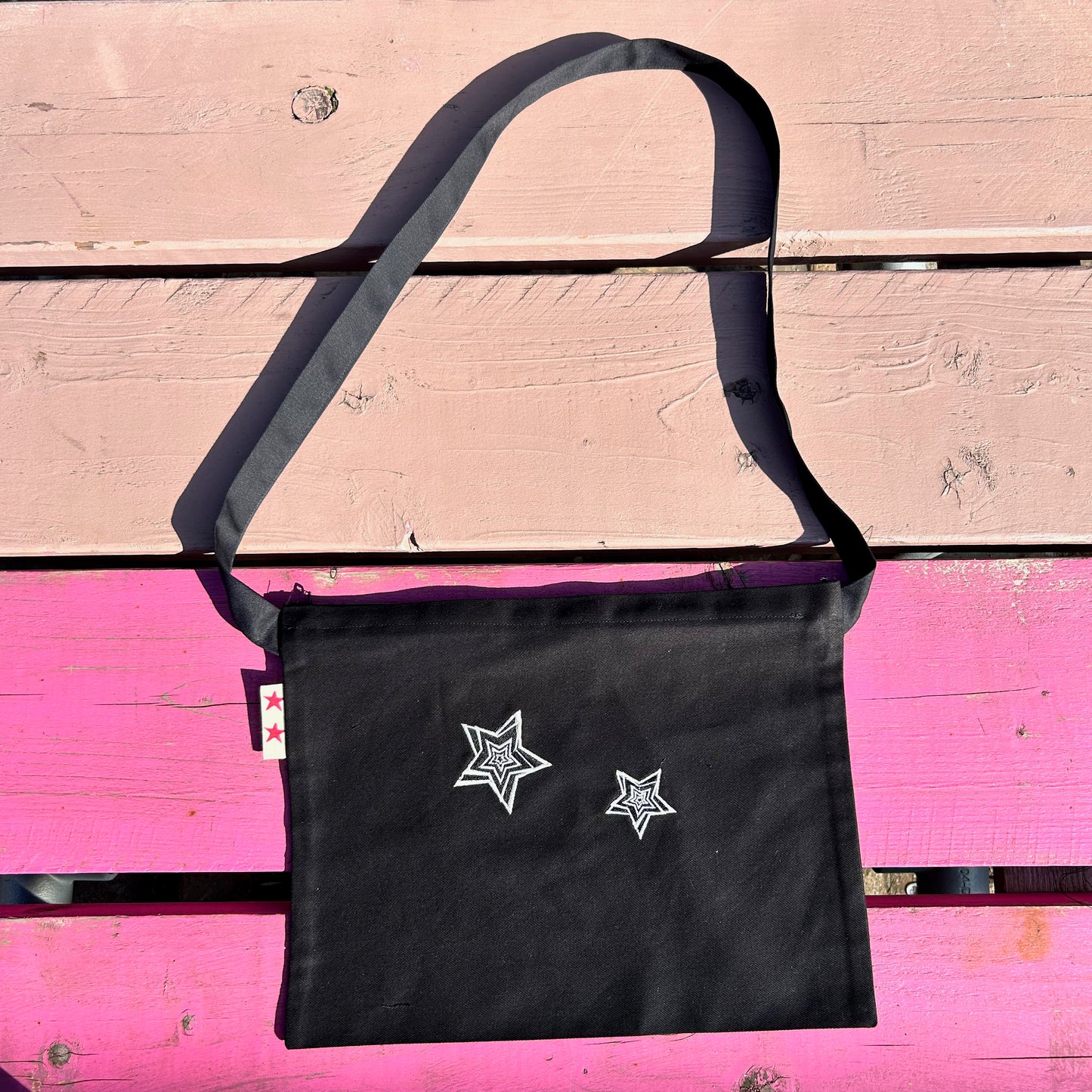 Black Musette Bag