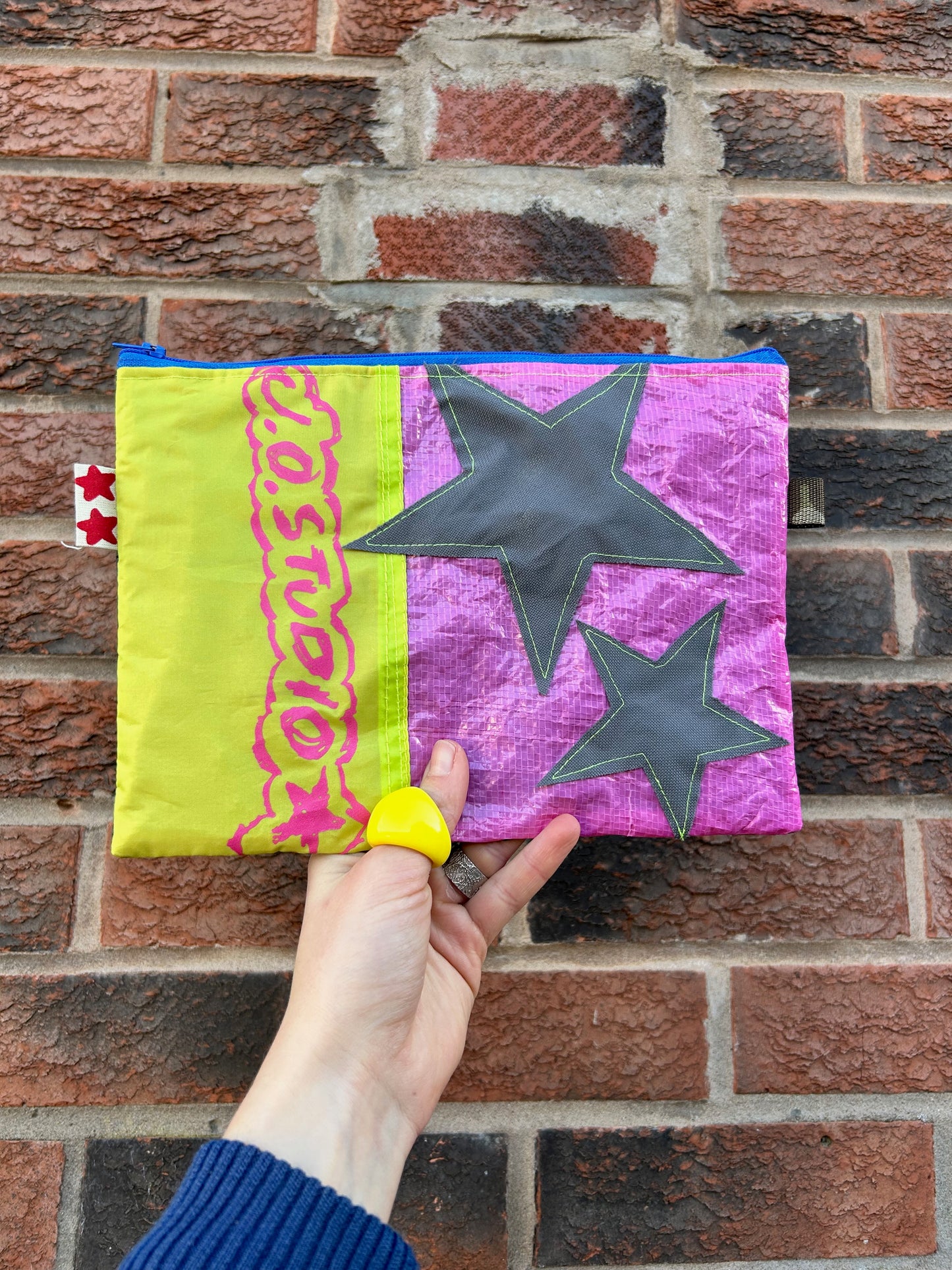 Repurposed Tarp Pouch