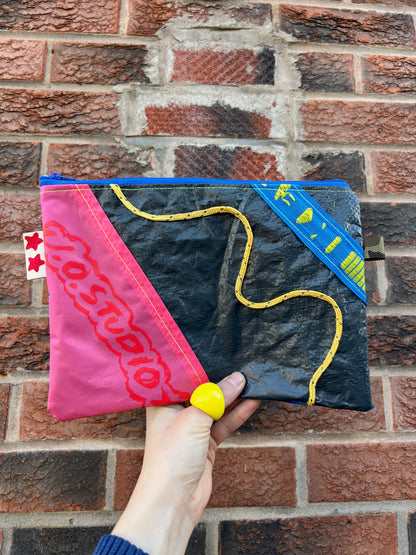 Repurposed Tarp Pouch