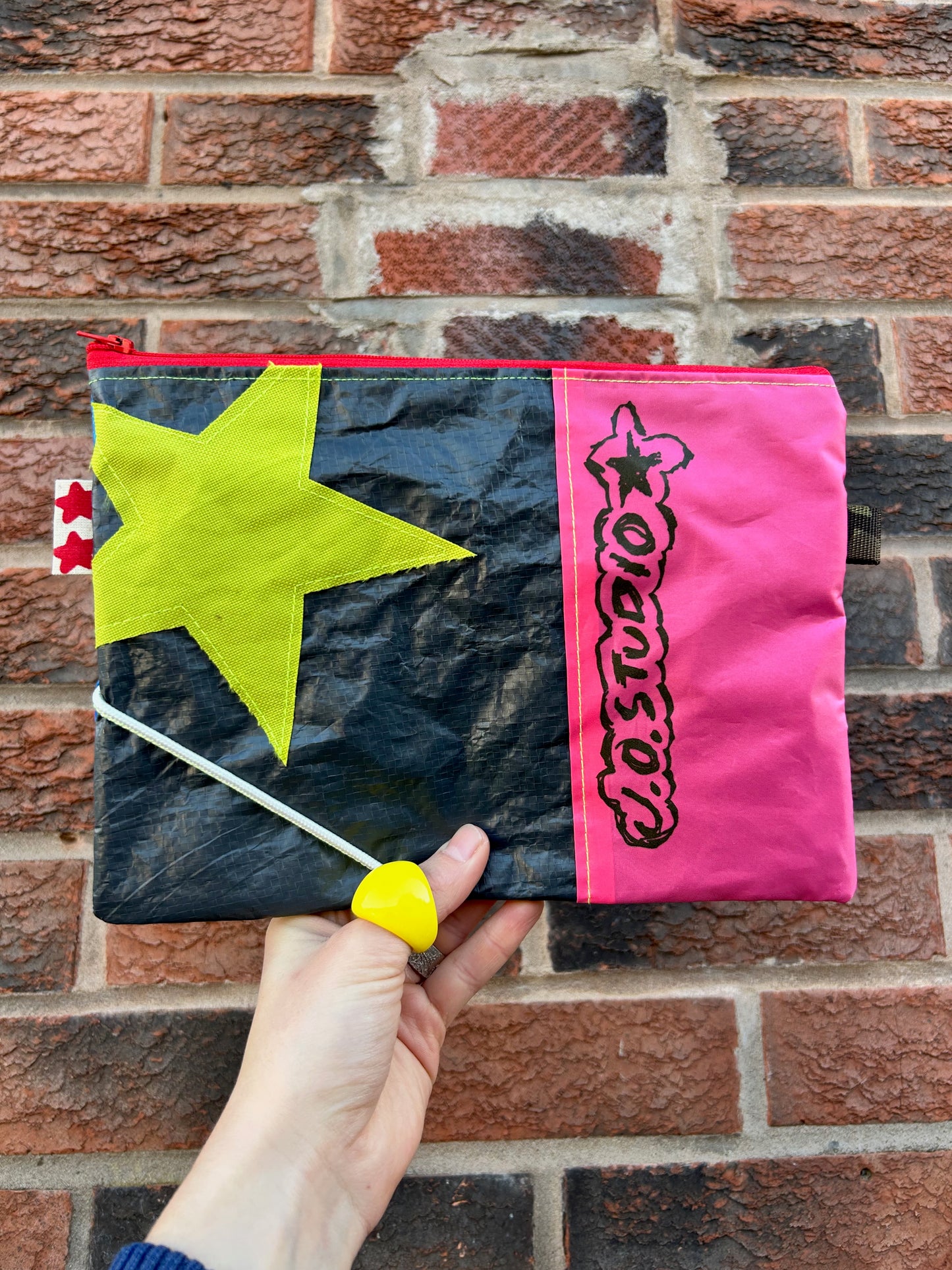 Repurposed Tarp Pouch
