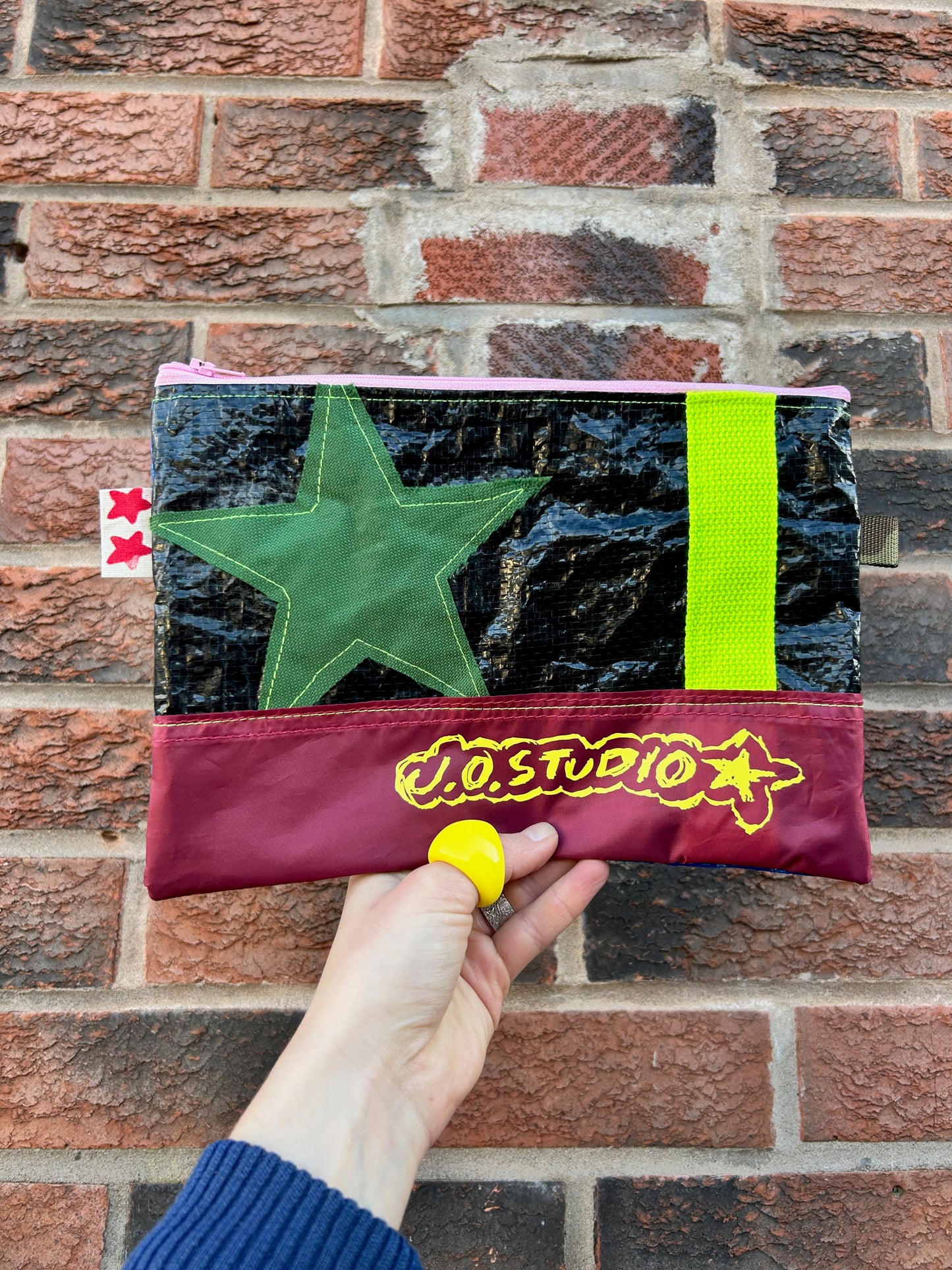 Repurposed Tarp Pouch