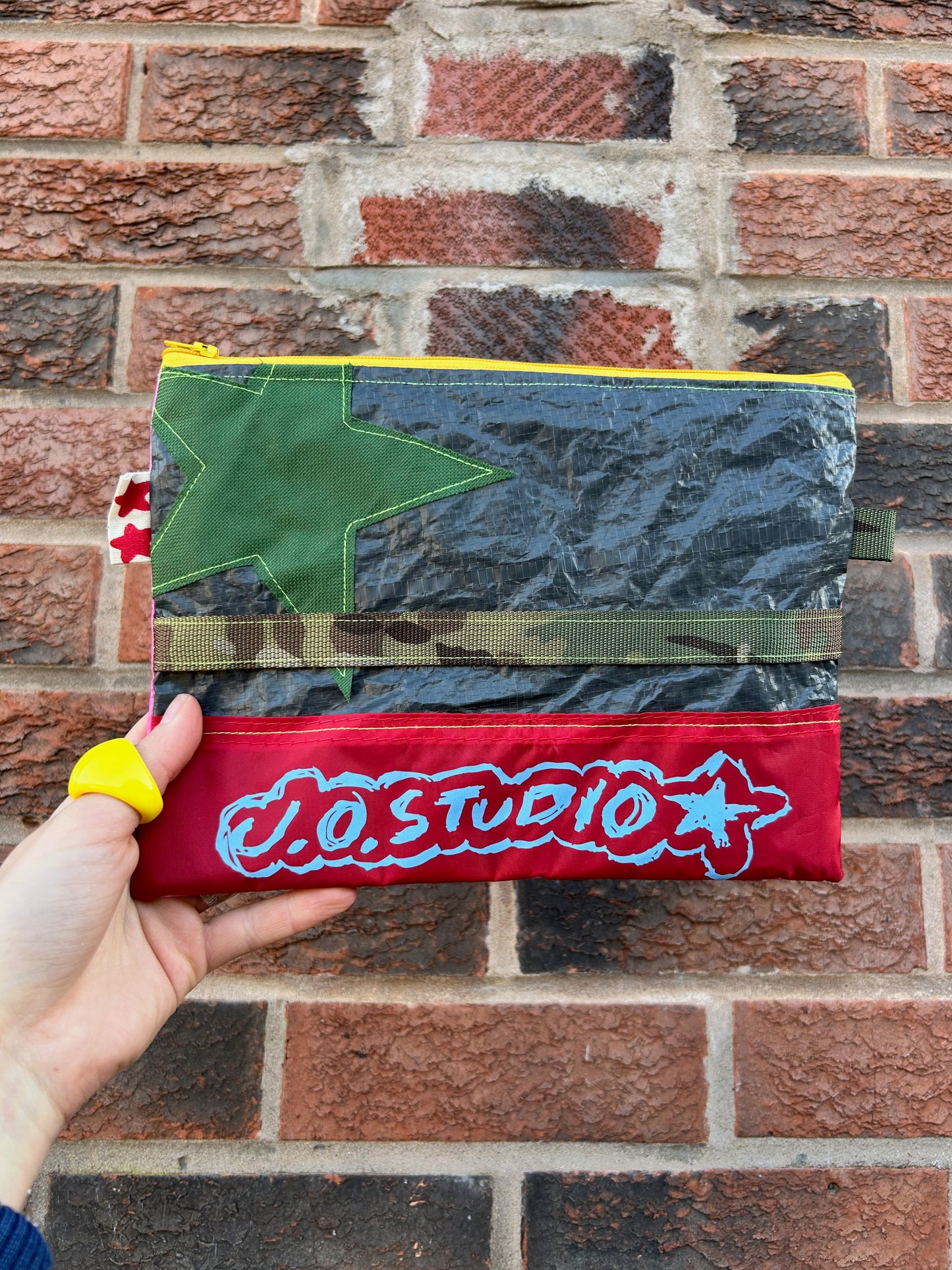 Repurposed Tarp Pouch