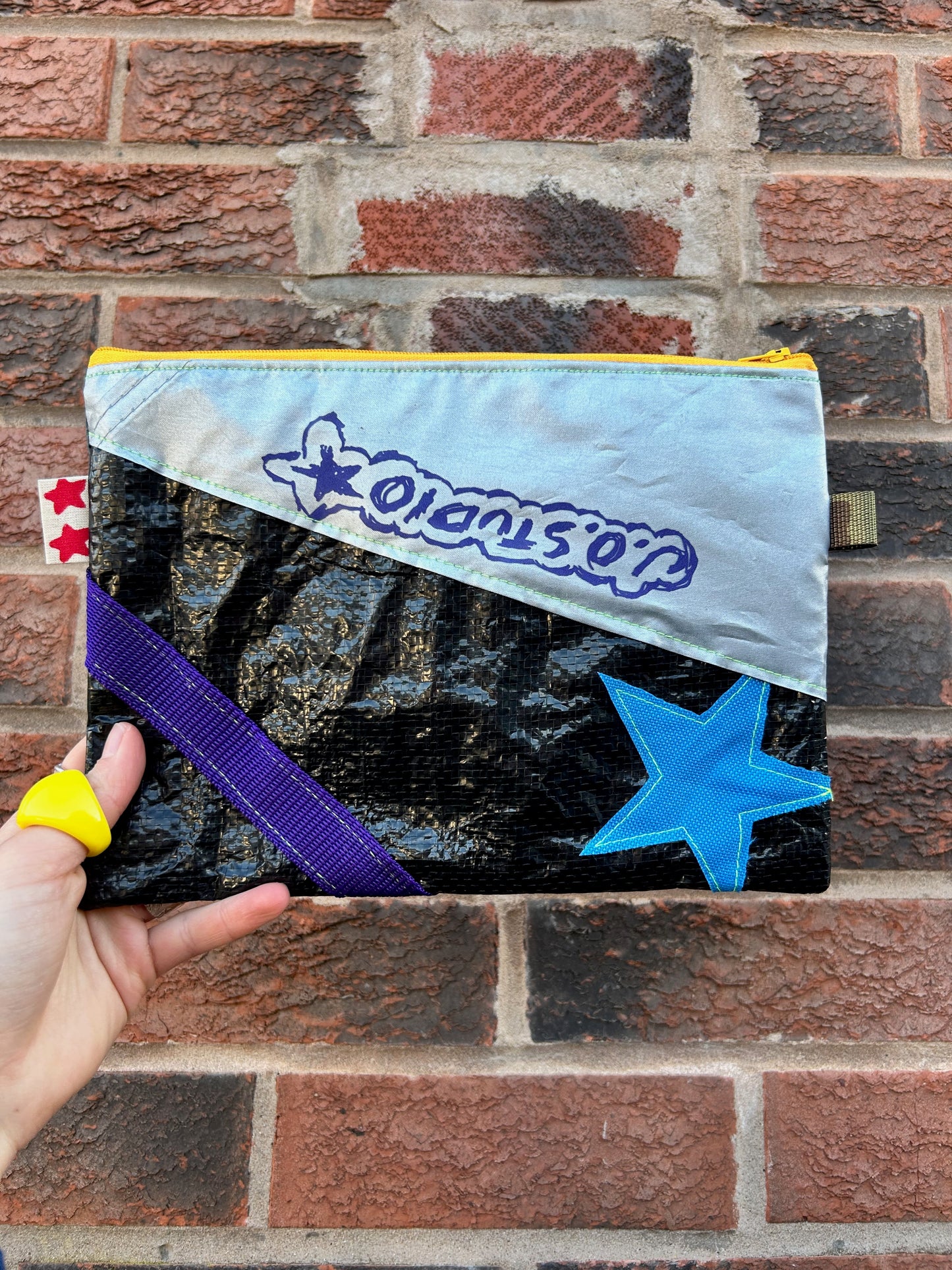 Repurposed Tarp Pouch