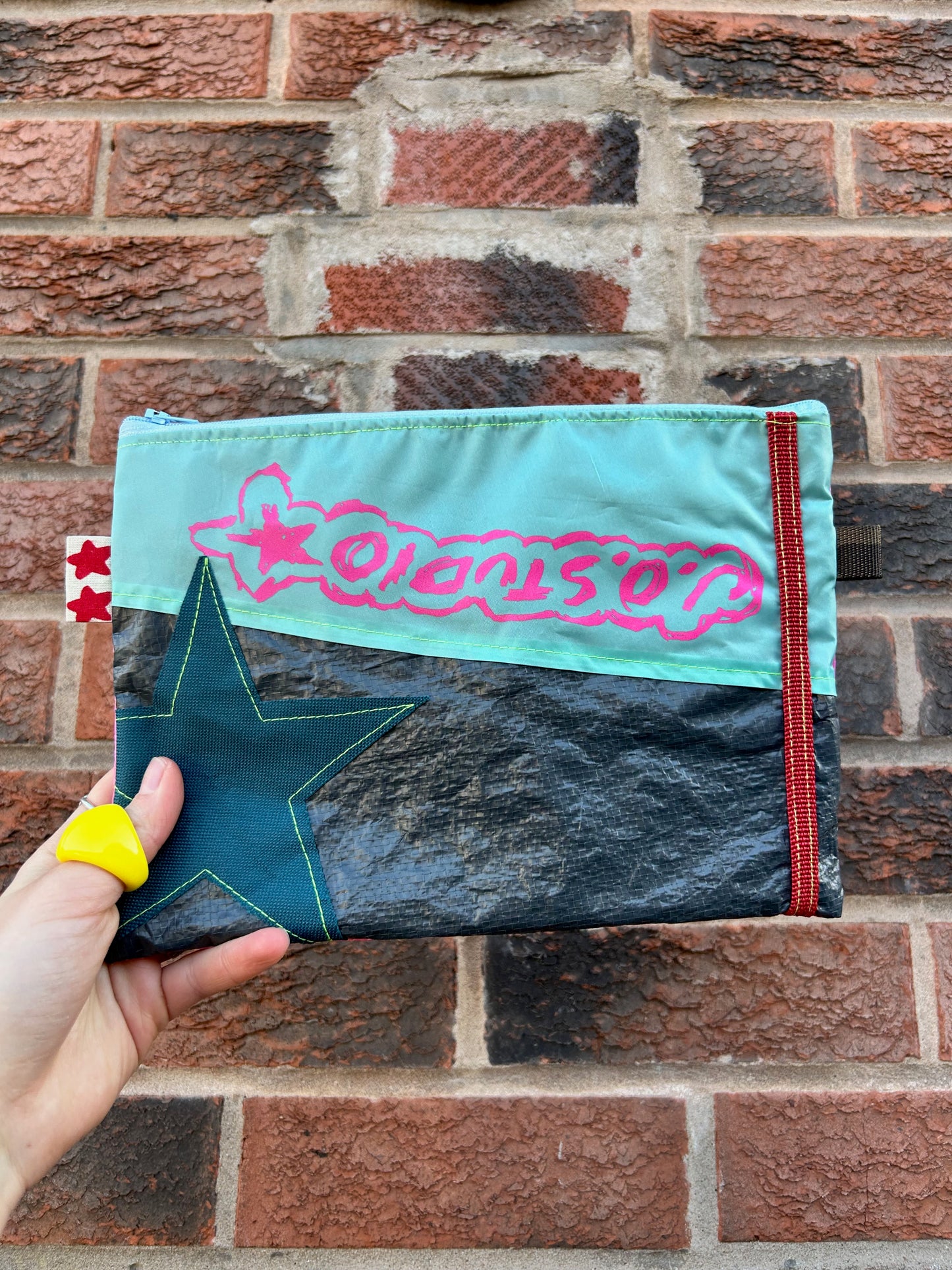 Repurposed Tarp Pouch