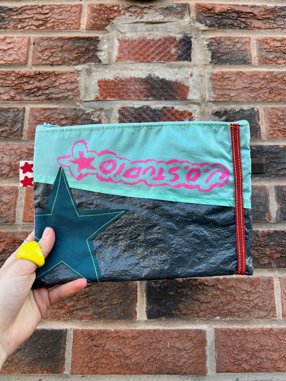 Repurposed Tarp Pouch