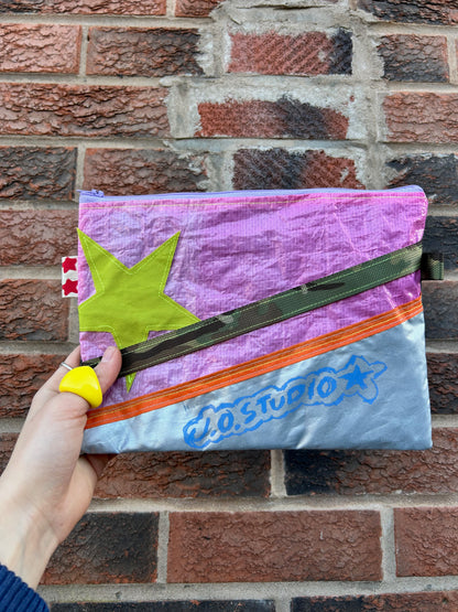 Repurposed Tarp Pouch