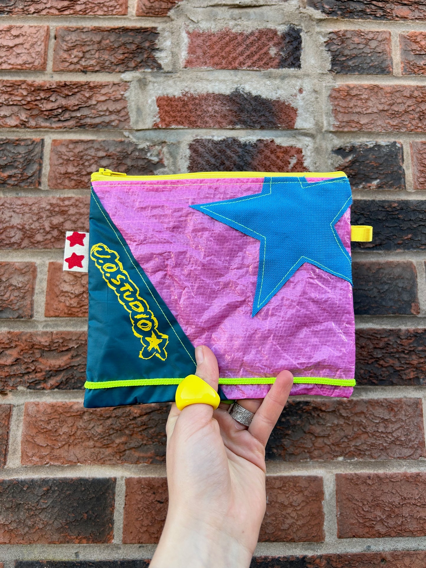 Repurposed Tarp Pouch