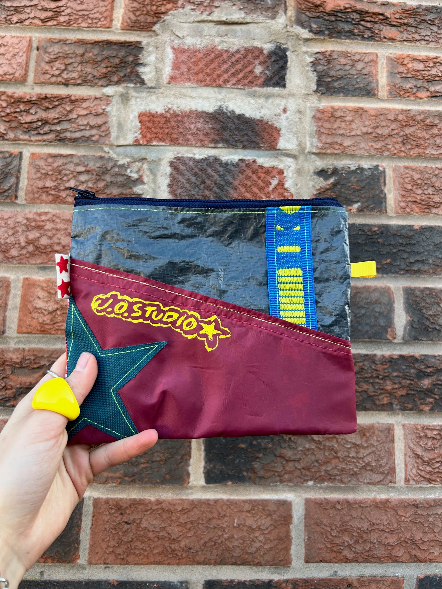 Repurposed Tarp Pouch