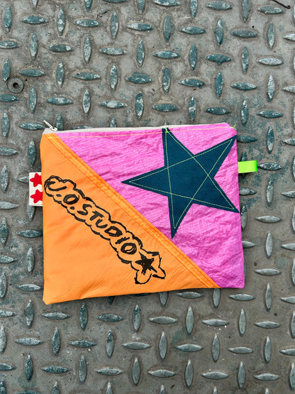 Repurposed Tarp Pouch