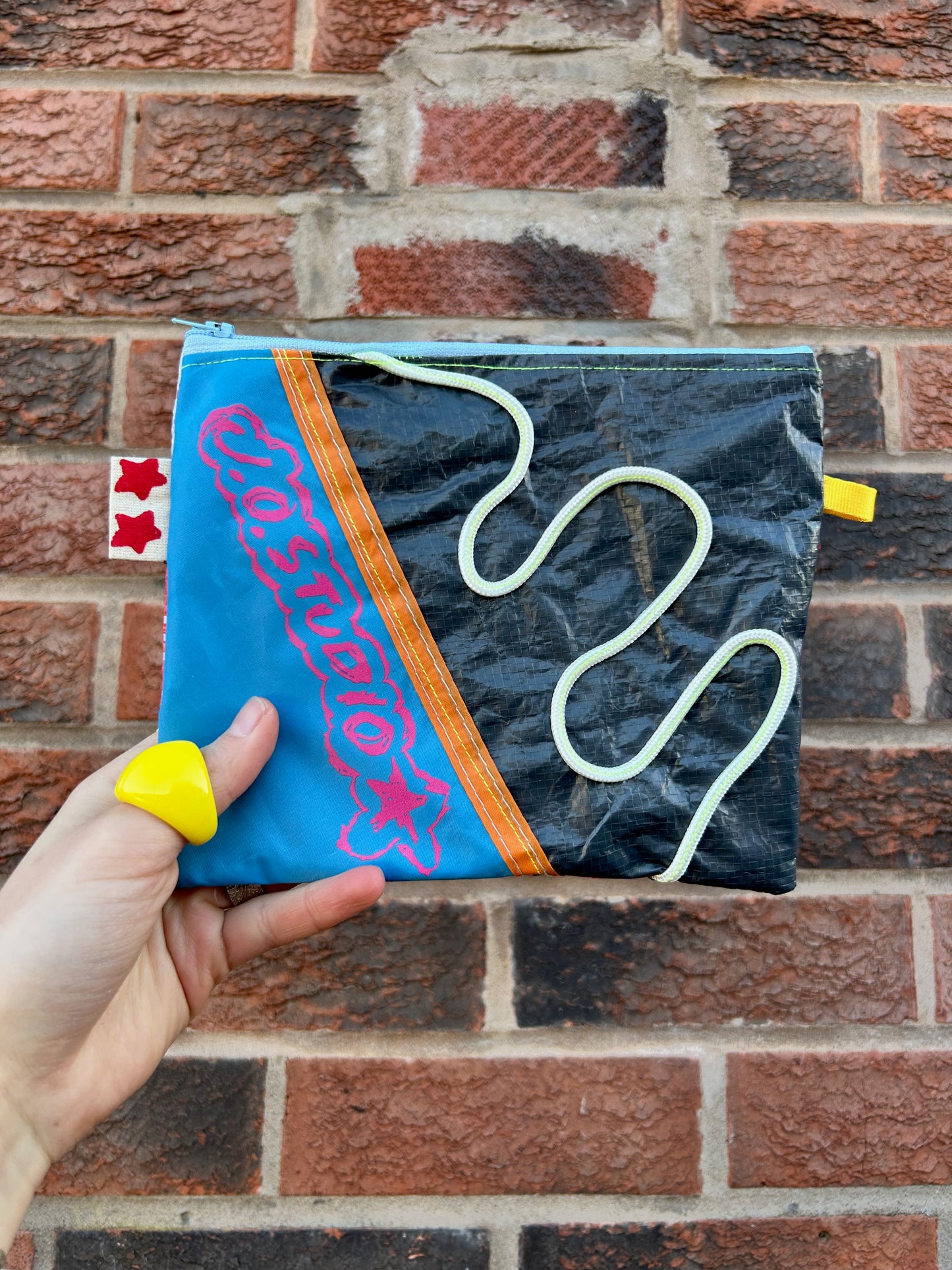 Repurposed Tarp Pouch