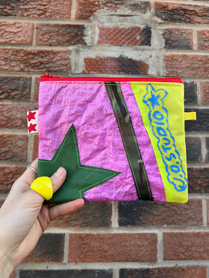 Repurposed Tarp Pouch