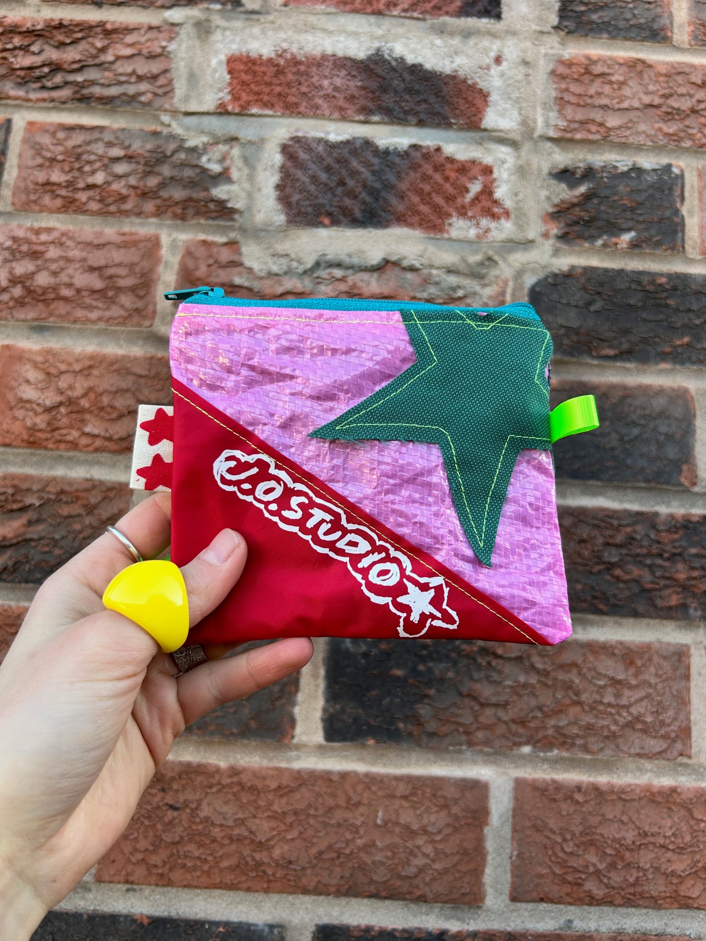 Repurposed Tarp Pouch