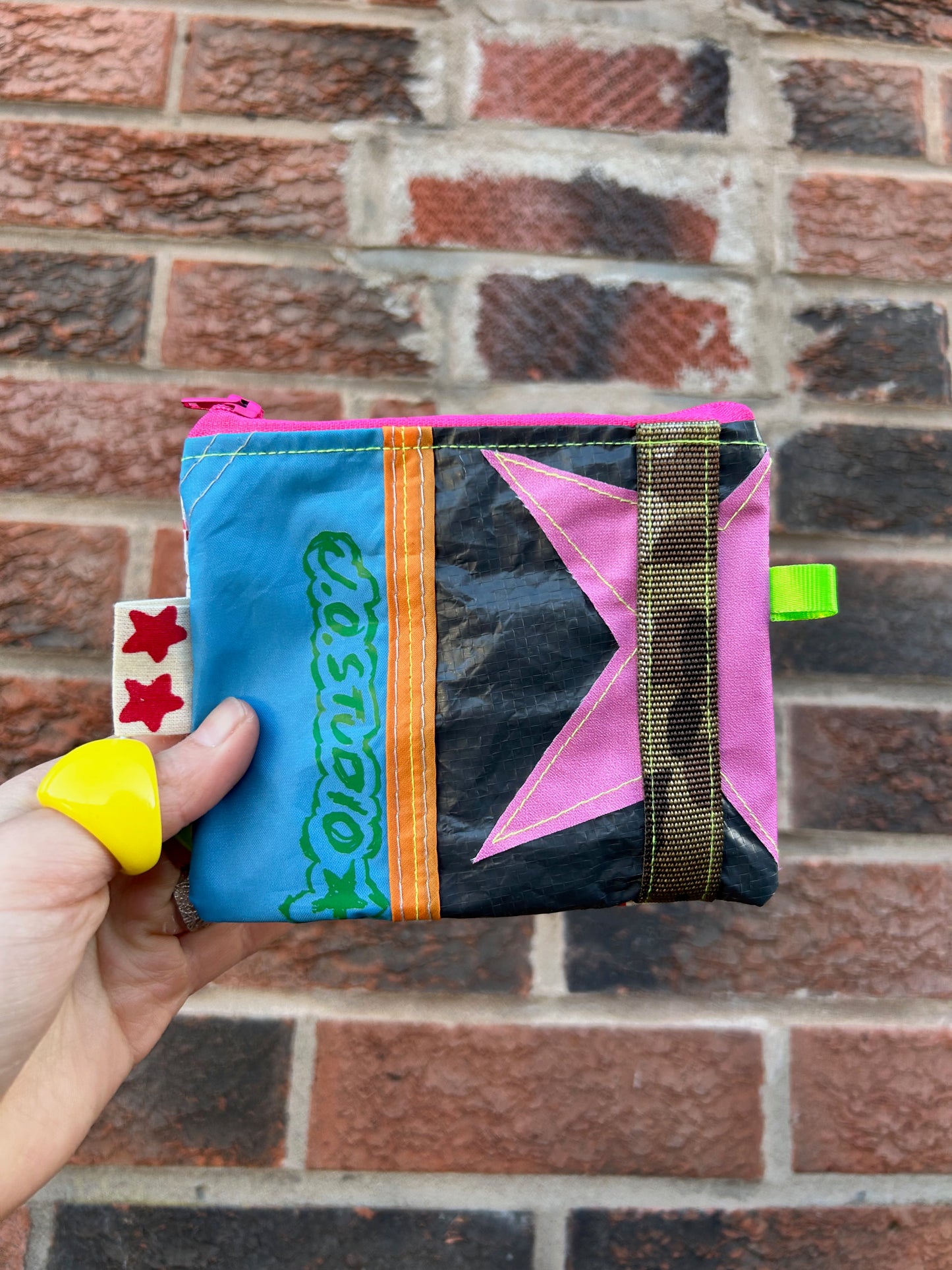 Repurposed Tarp Pouch