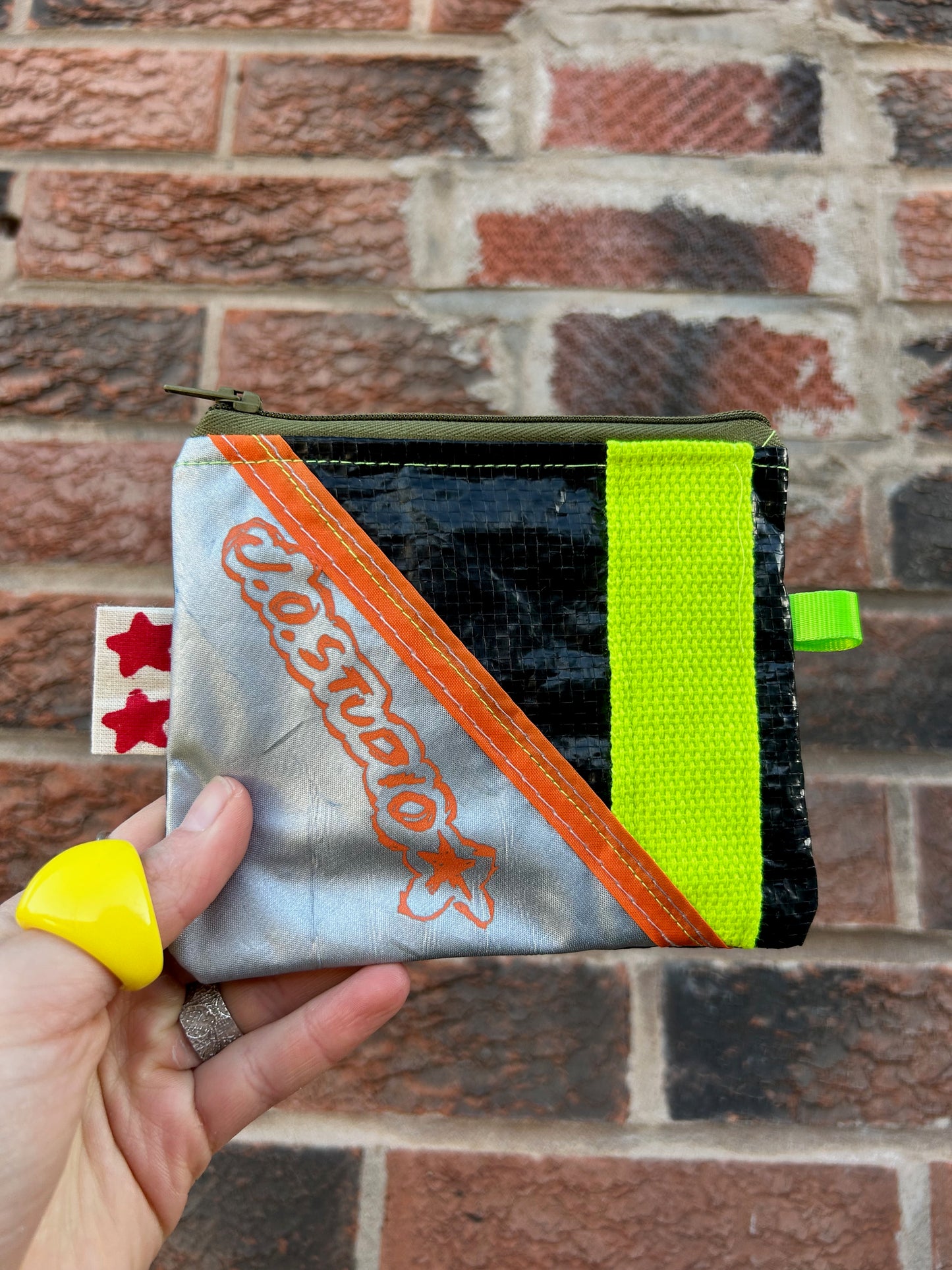 Repurposed Tarp Pouch