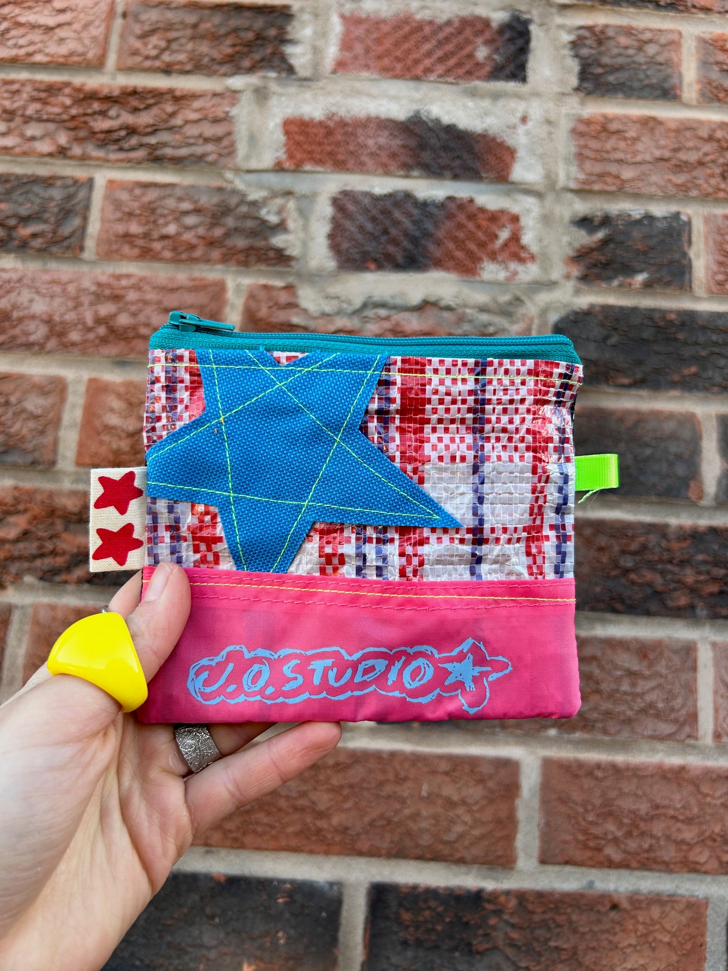 Repurposed Tarp Pouch