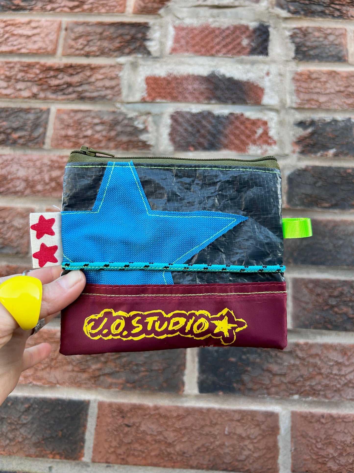 Repurposed Tarp Pouch