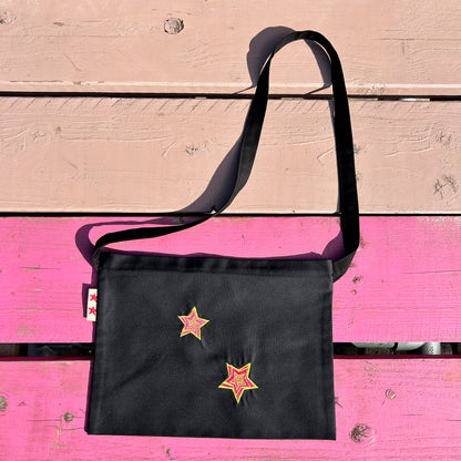 Black Musette Bag