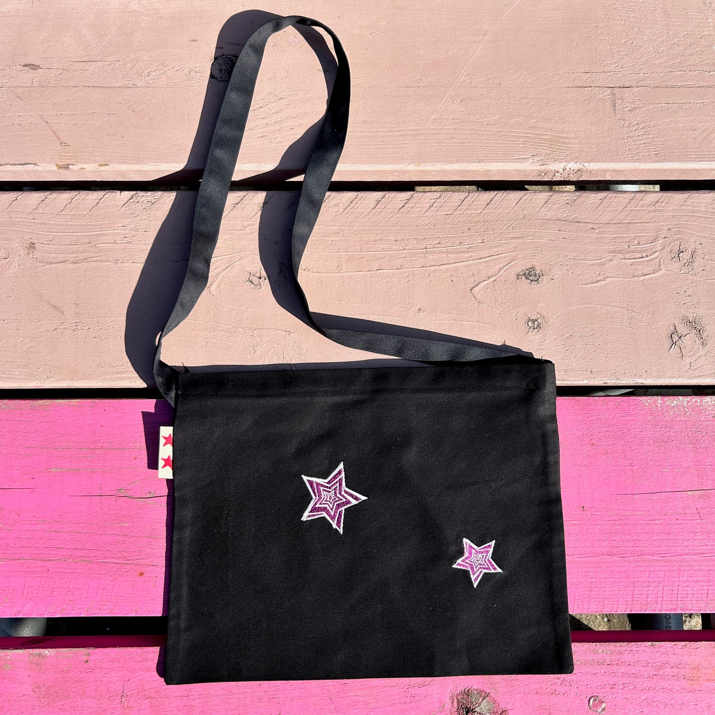 Black Musette Bag