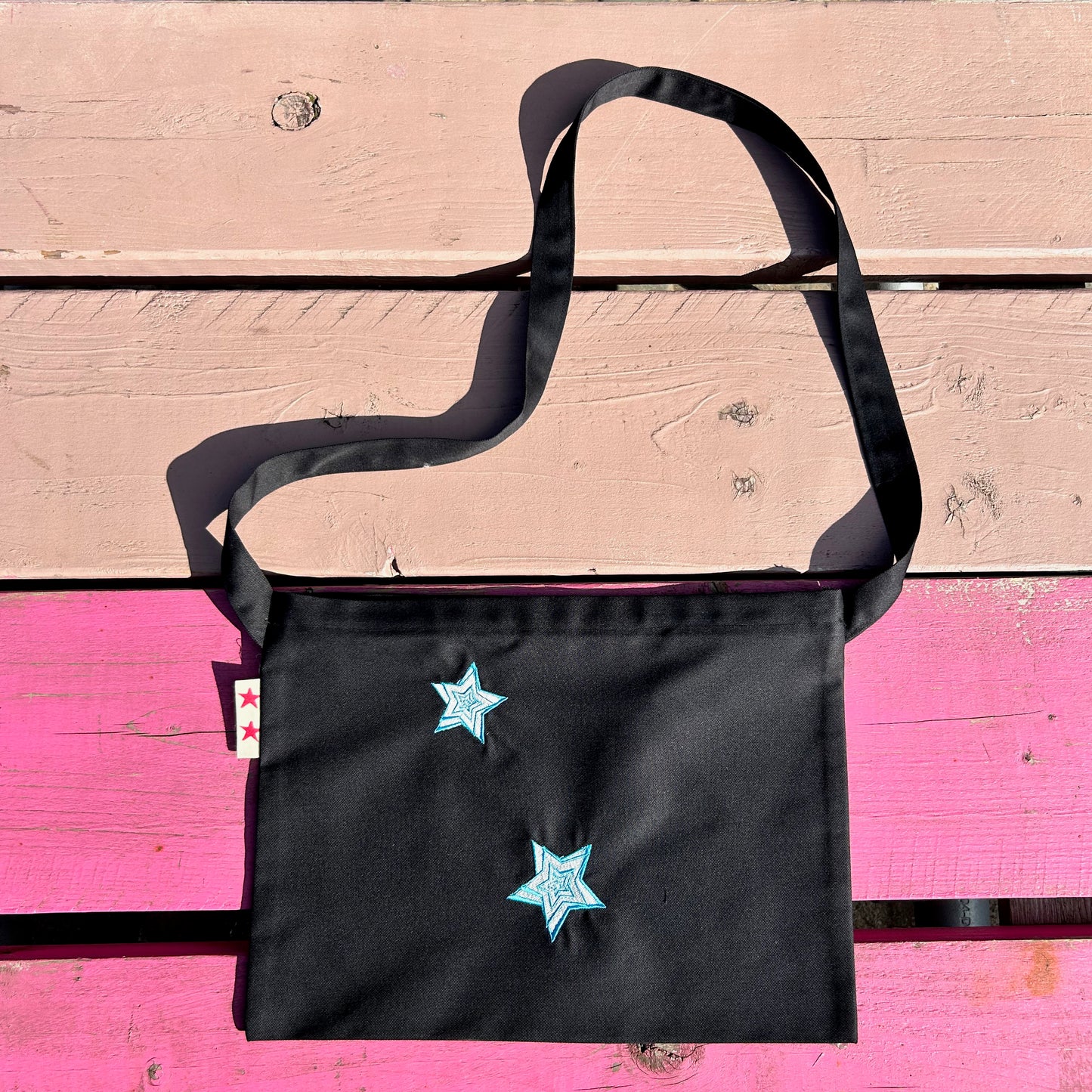 Black Musette Bag