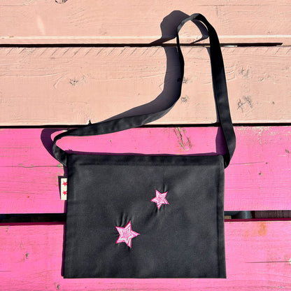 Black Musette Bag